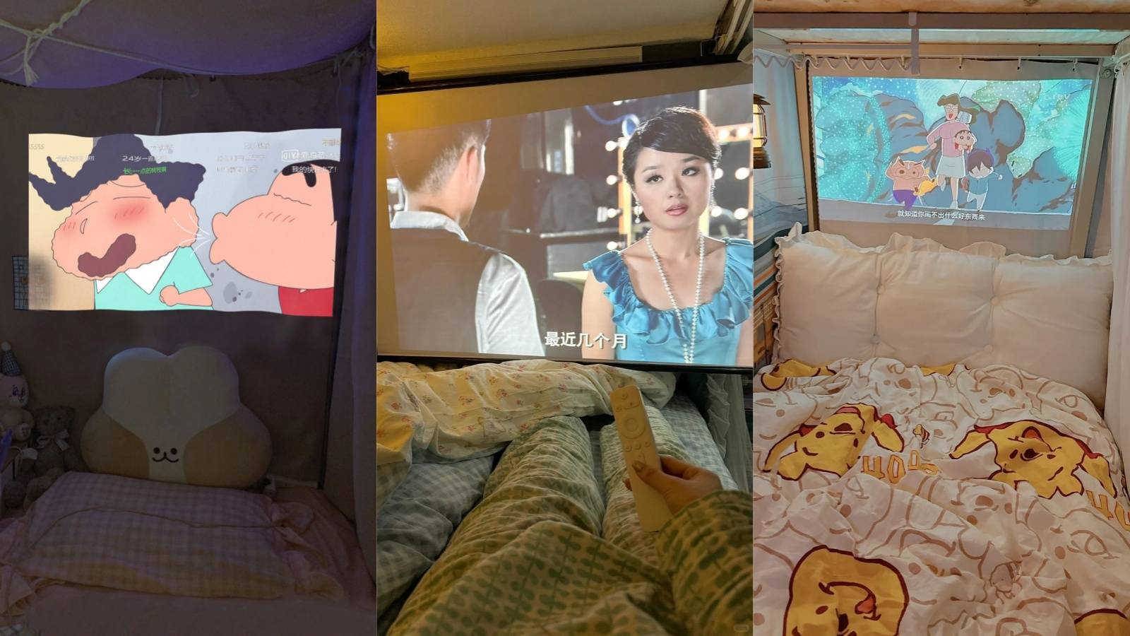哈趣家用智能投影仪，百元价位高亮度追剧游戏两不误